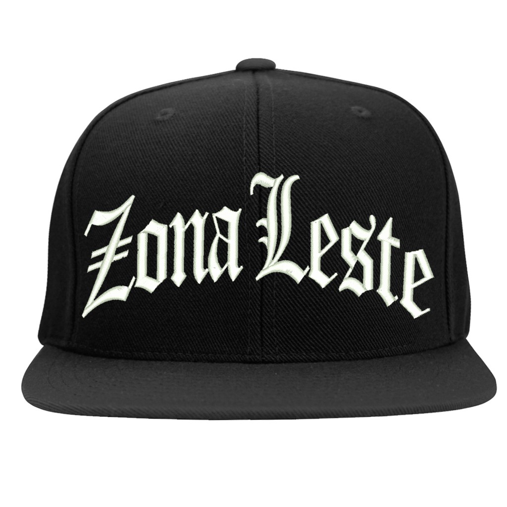 Boné Bordado Zona Leste Rap Hip Hop