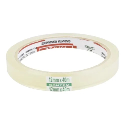 Fita Adesiva Durex Transparente 12mm X 40m em Oferta na Shopee
