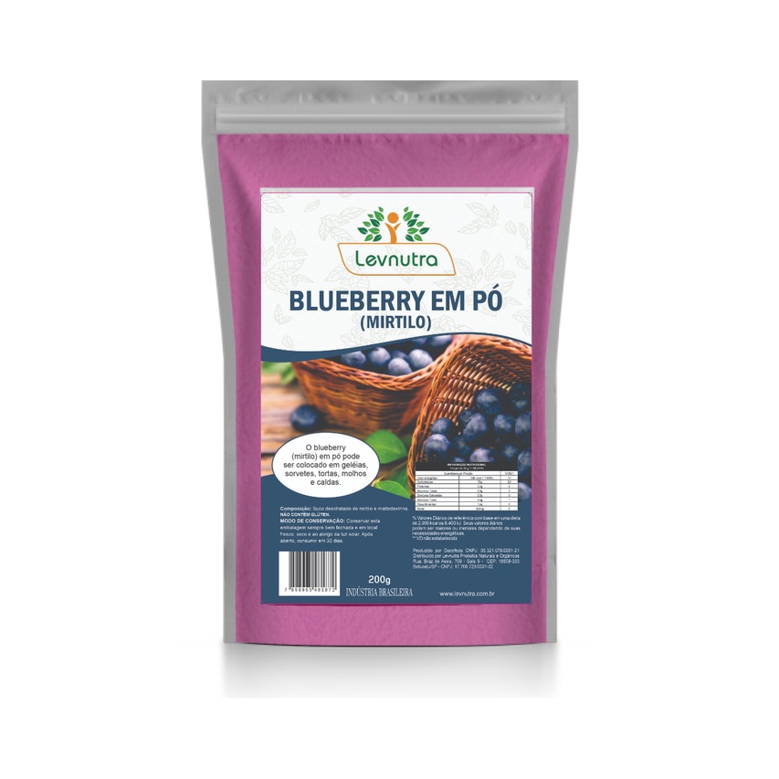 Blueberry em pó (Mirtilo)
