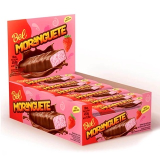 Bombom Chocolate Recheado Moranguete c/36 - Bel
