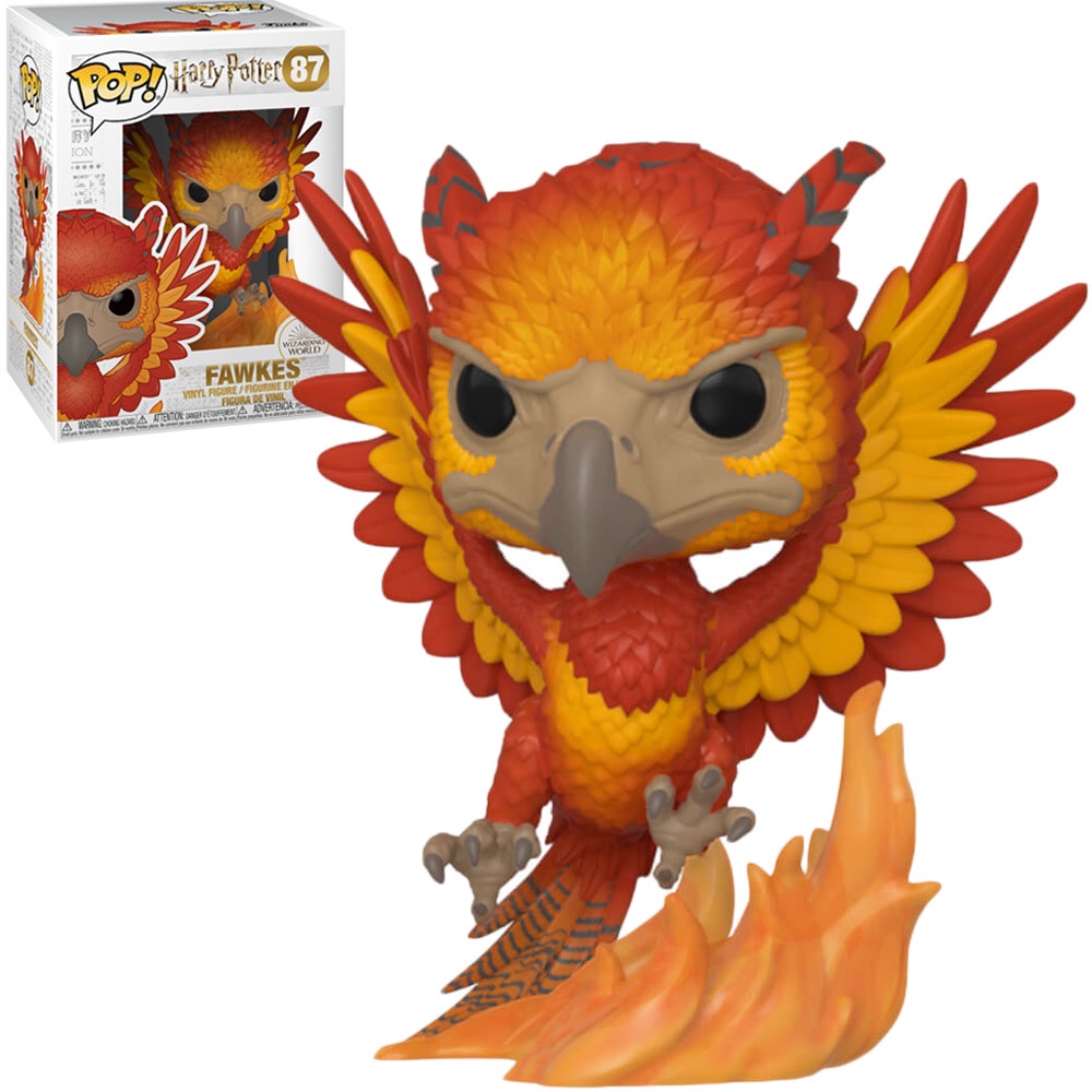 Funko Pop Harry Potter 6 Fawkes 87 Novo Original