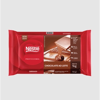 Chocolate Nestlé Ao Leite Barra 1kg