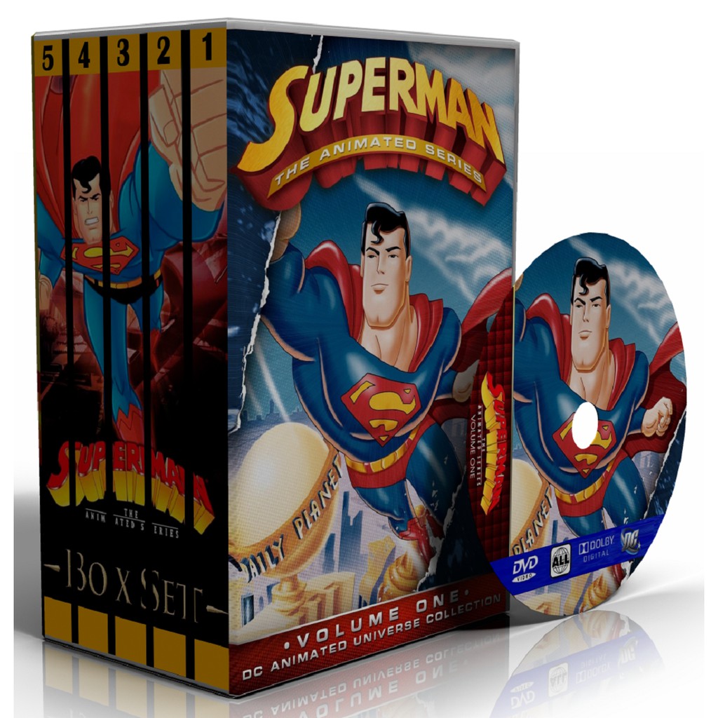 Dvd Superman: A série animada - Edição completa + Filme