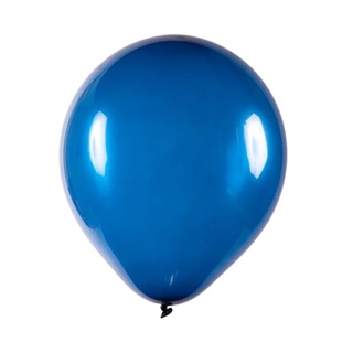 Balão De Festa Redondo - Azul Marinho - 9" 23cm - 50 unidades em Oferta na Shopee