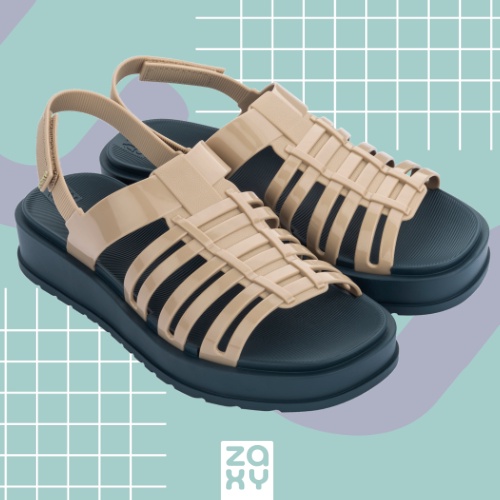 Sandália Feminina Zaxy Lider Flatform Número 36 Ref18572
