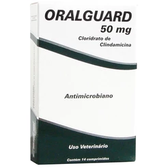 Antimicrobiano Oralguard 50mg com 14 Comprimidos
