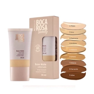 Base Mate Boca Rosa Payot Original Alta Cobertura Escolha sua cor favorita