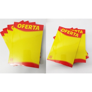 Cartaz Oferta Supermercado 15x20cm em Oferta na Shopee