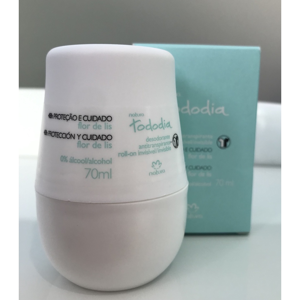 Desodorante Antitranspirante Rollon Flor de Lis Natura Rolon 70 ml | Shopee  Brasil
