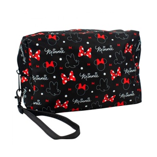 Necessaire Feminina Preto Minnie 15x7x21cm - Disney Original em Oferta na Shopee