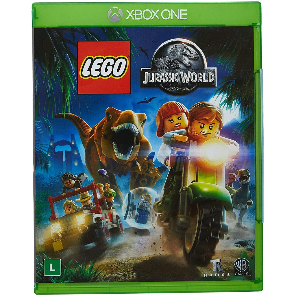 Jogo Xbox One Midia Fisica Lego Jurassic World Portugues Shopee Brasil 0778