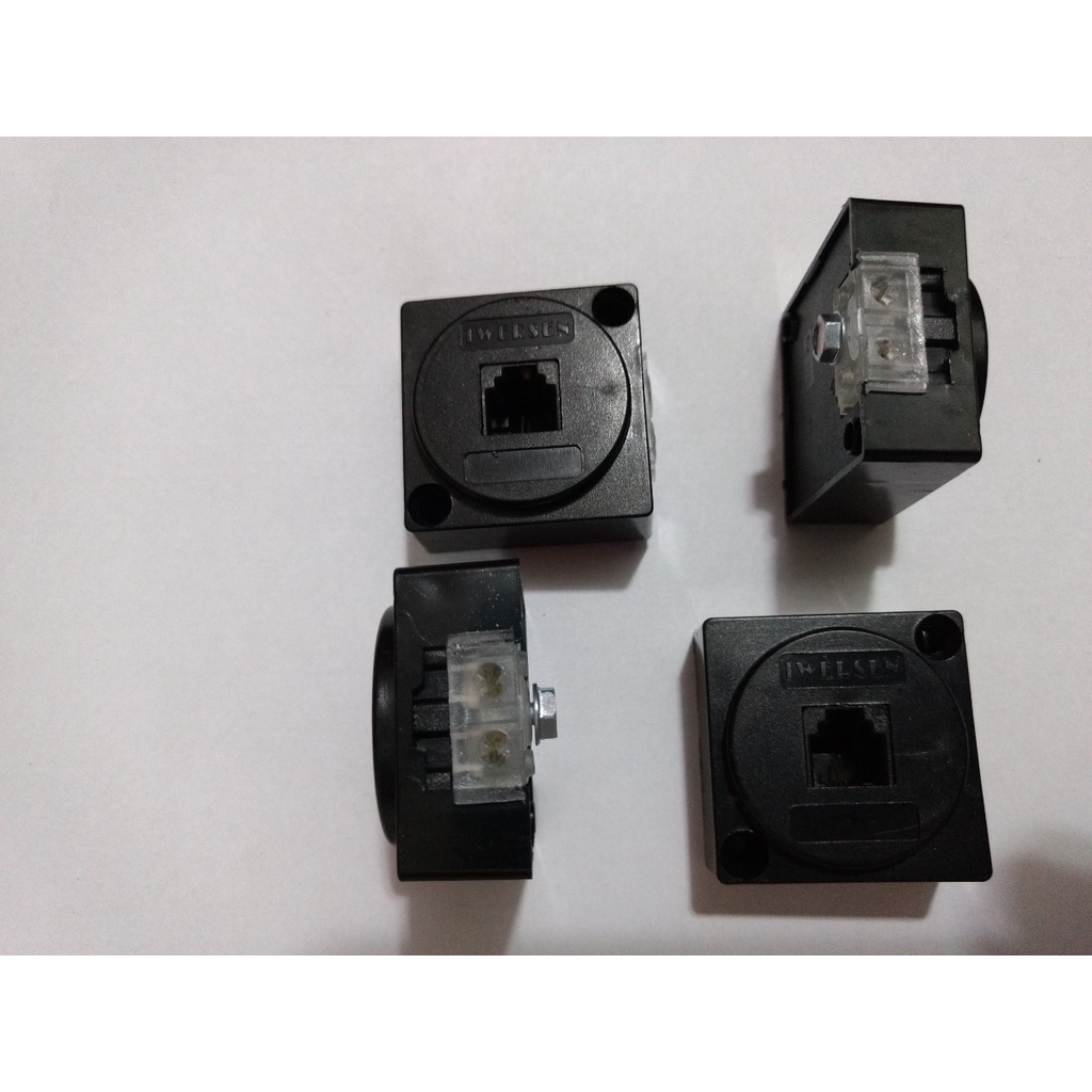 Tomada Modular Idc 2 Vias 1 Linha Novo Padrão C\ Gel Gvt