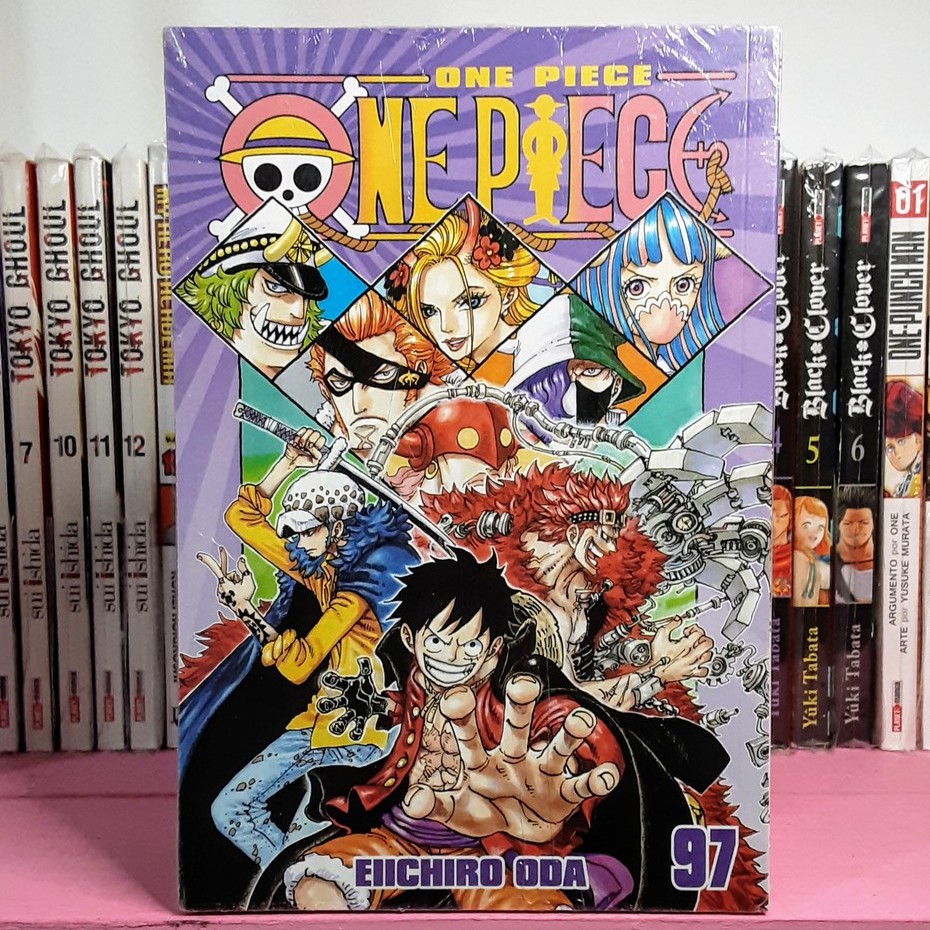 Manga One Piece Vol 97 Panini Eiichiro Oda Shopee Brasil