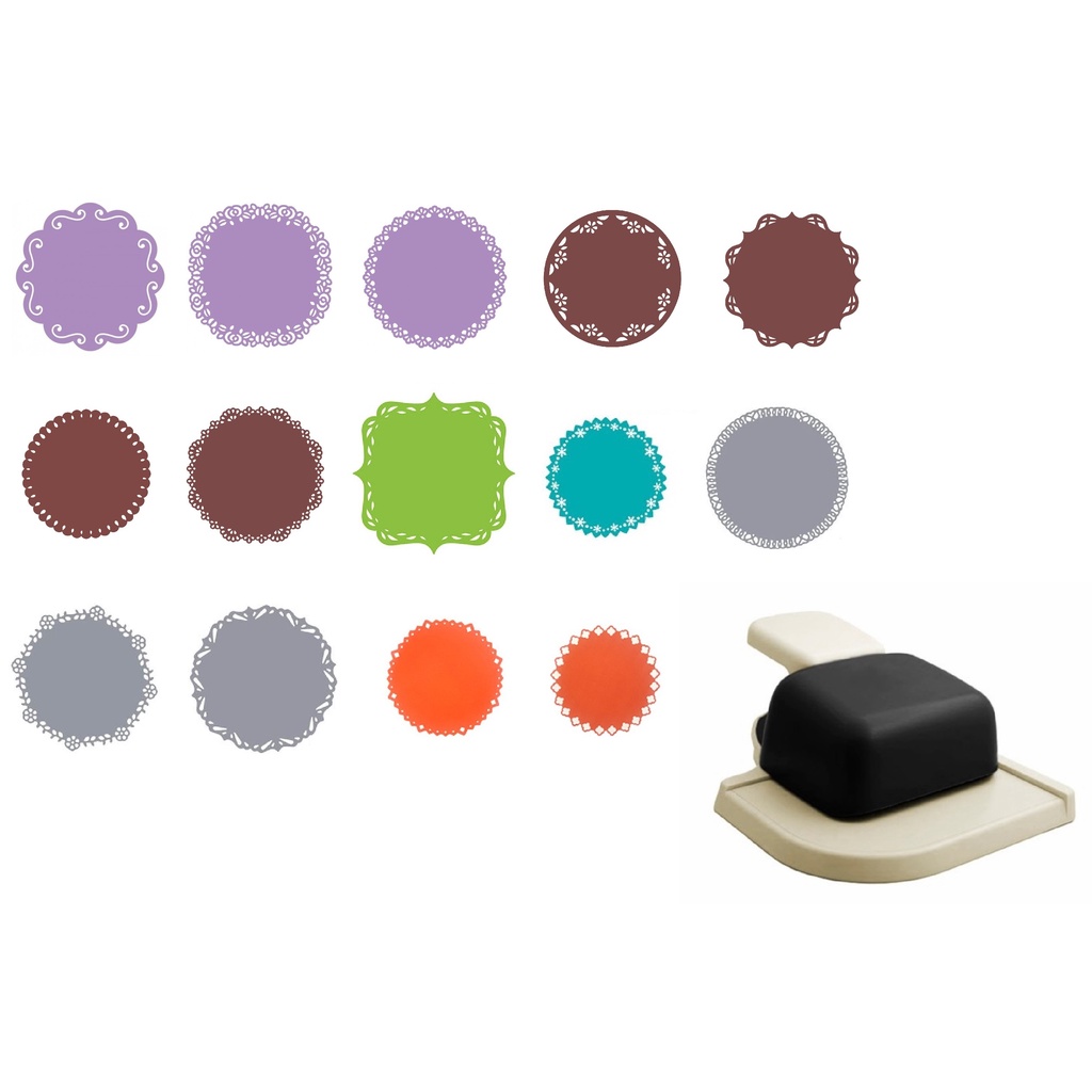 Furador Scrapbook Borda Mágico 360° (full-edge Punch)