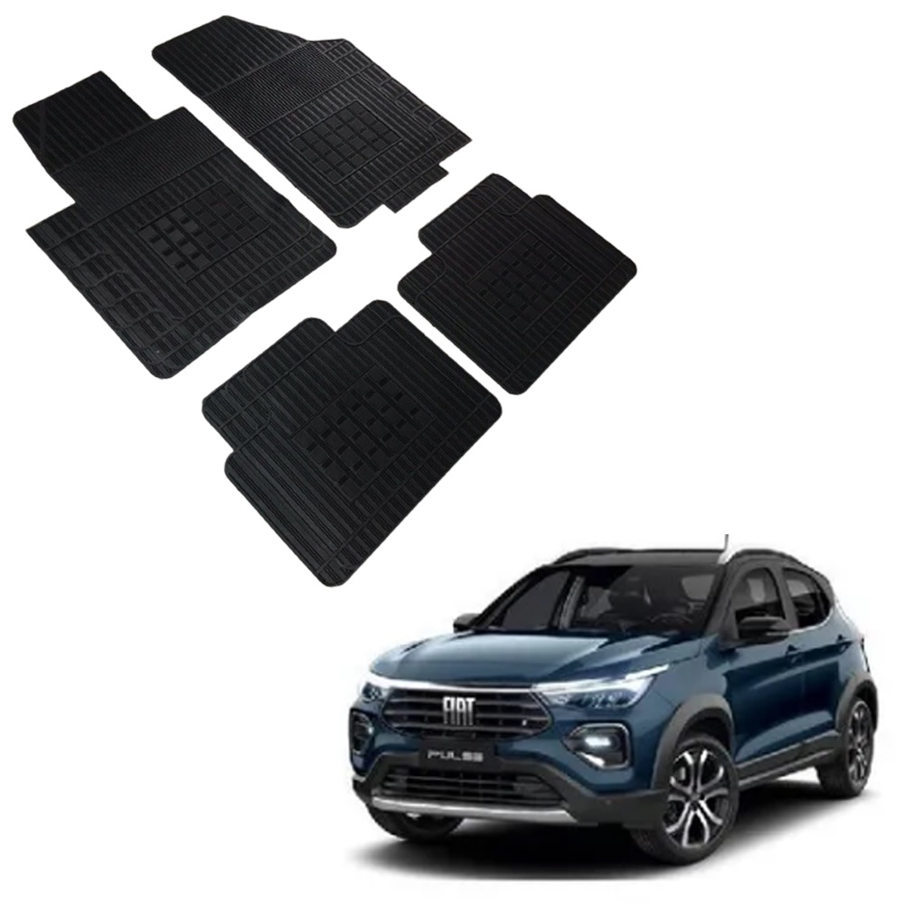 Jogo Tapete Especifico Fiat Pulse 100% Borracha Borcol