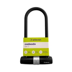 Cadeado Bike U-Lock Elleven 170x320mm para bike bicicleta