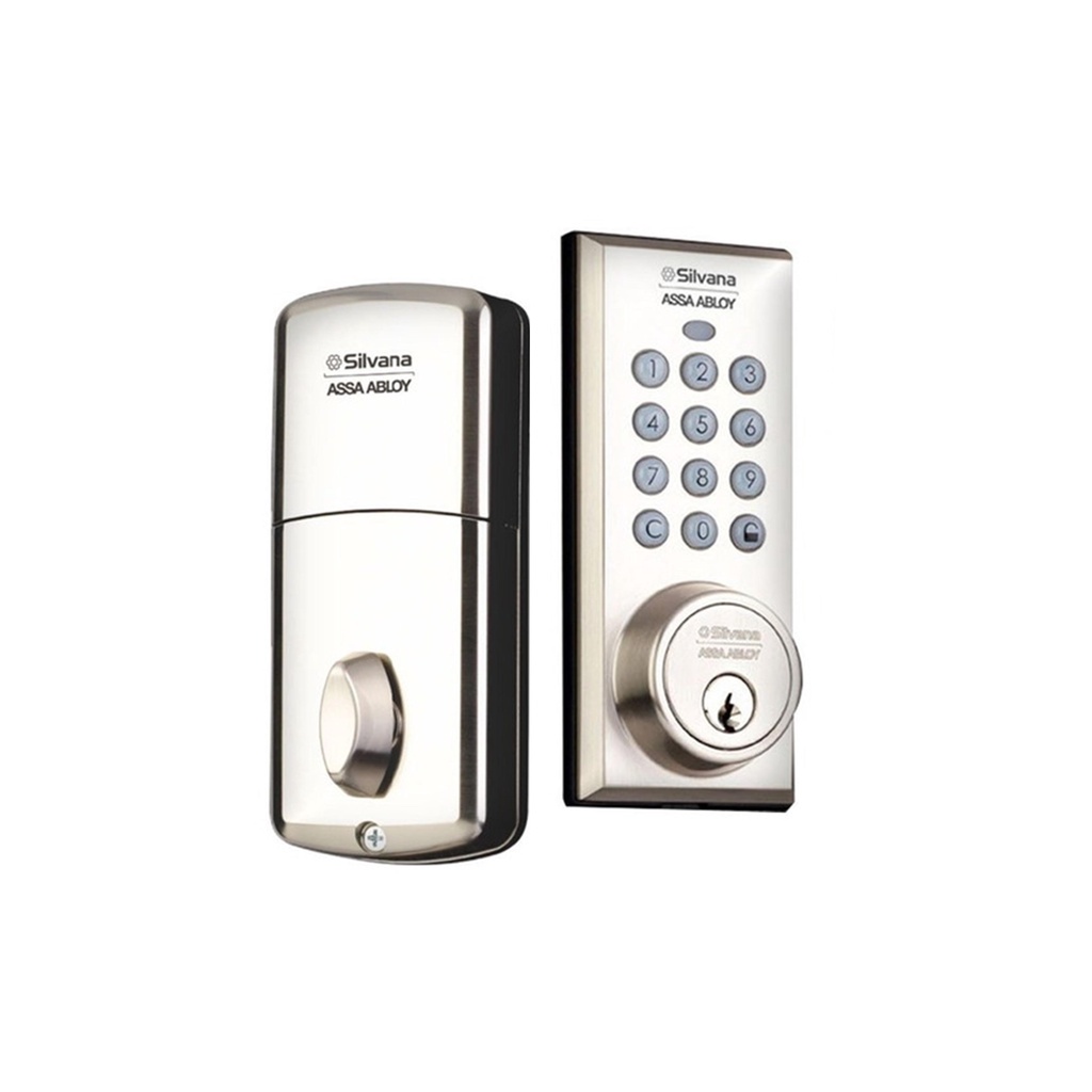 Fechadura digital de embutir SDD114 Silvana
