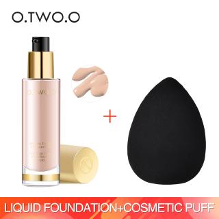 O TWO O Conjunto 2 Peças Maquiagem Surpresa (Base Líquida Esponja de Cosmético) em Oferta na Shopee