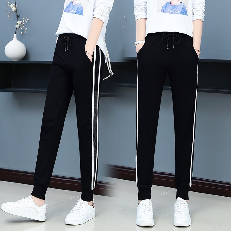 calça esportiva feminina com salto