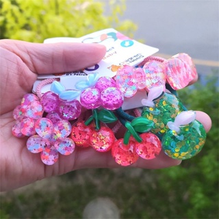 2 Pcs Bonito Flor Estrela Uva Princesa Dos Desenhos Animados De Cabelo Crianças Mantilha Elásticas Faixas Do Bebê Meninas Acessórios em Oferta na Shopee