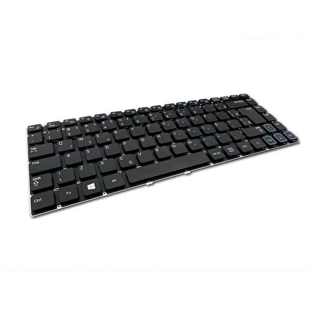 Teclado Notebook - Samsung Np-rv411 - Preto Br em Oferta na Shopee