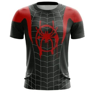Camisa-Camiseta Homem Aranha VERSO Dryfit Super heroi Filme Infantil e Adulto