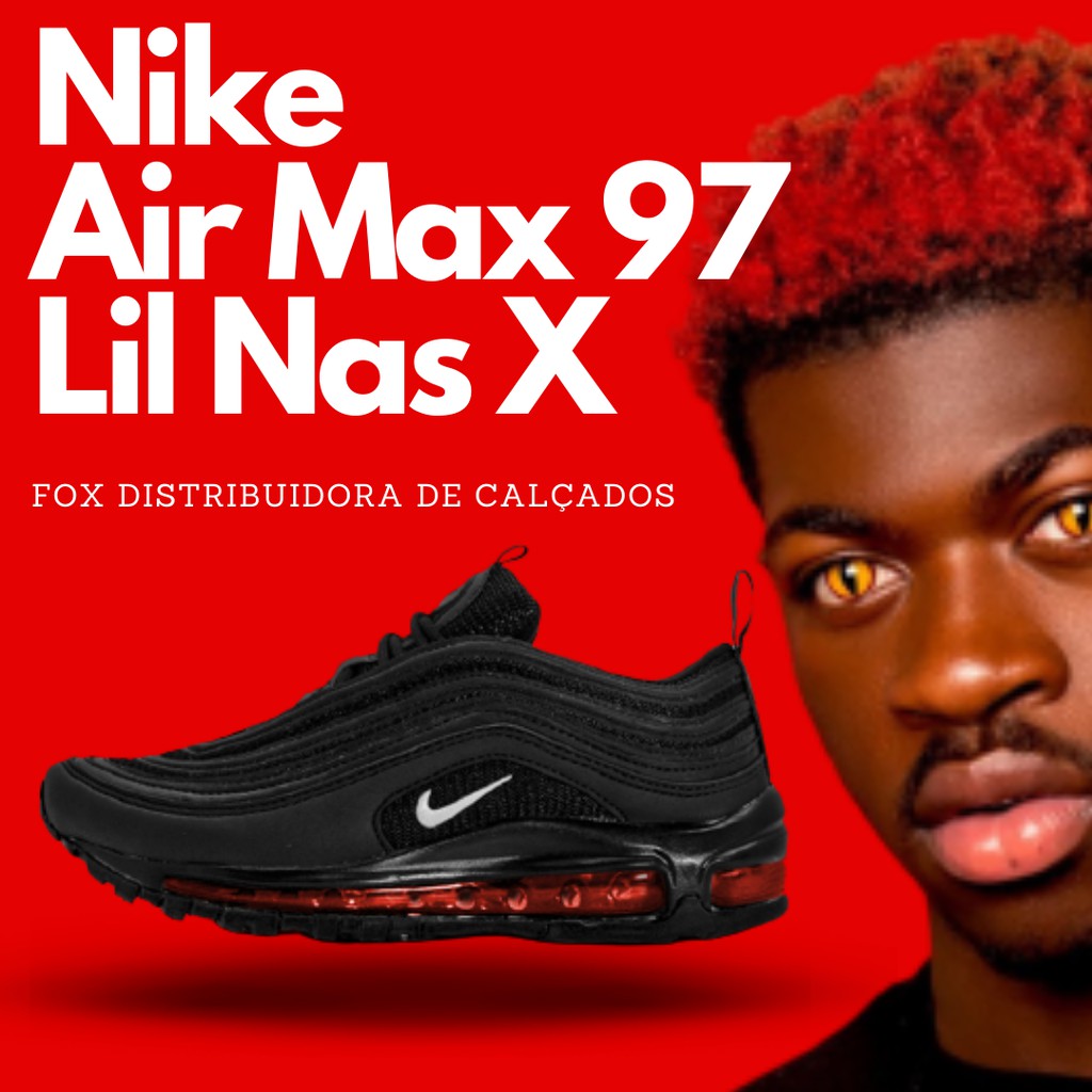 Nike Air Max 97 Lil Nas X Refletivo Shopee Brasil