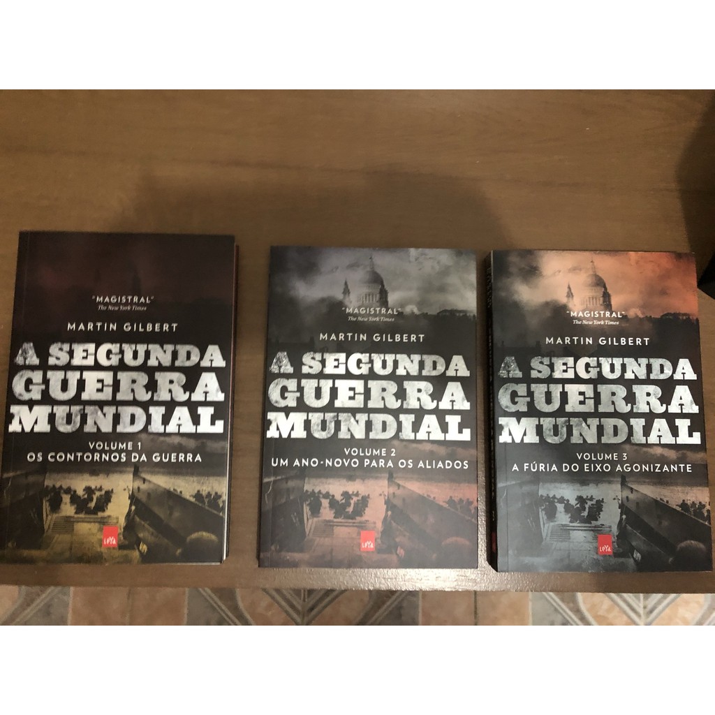 Box - A Segunda Guerra Mundial - 3 Volumes | Shopee Brasil