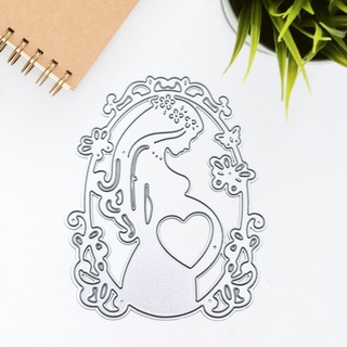 Sss Grávida Corte De Metal Morre Estêncil Scrapbooking Diy Álbum De Selos De Papel Cartão Embossing