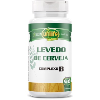 Levedo de cerveja 450mg - 200 comp unilife