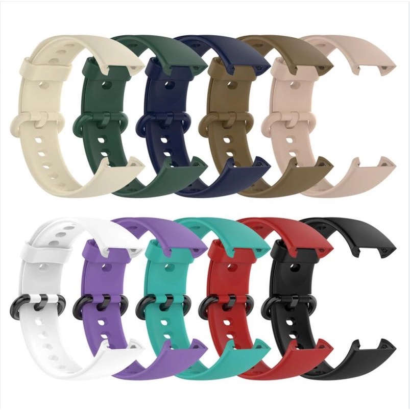 Pulseira Correia de Smart Watch de Silicone para Xiaomi Mi Watch Lite e Watch 2 Lite  Corria de Relógio Inteligente