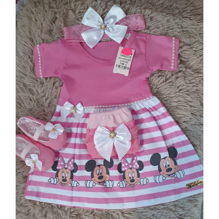 vestido de bebe 4 meses