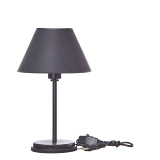 Abajur Retrô Sala Quarto Escritório Black Slim Preto em Oferta na Shopee
