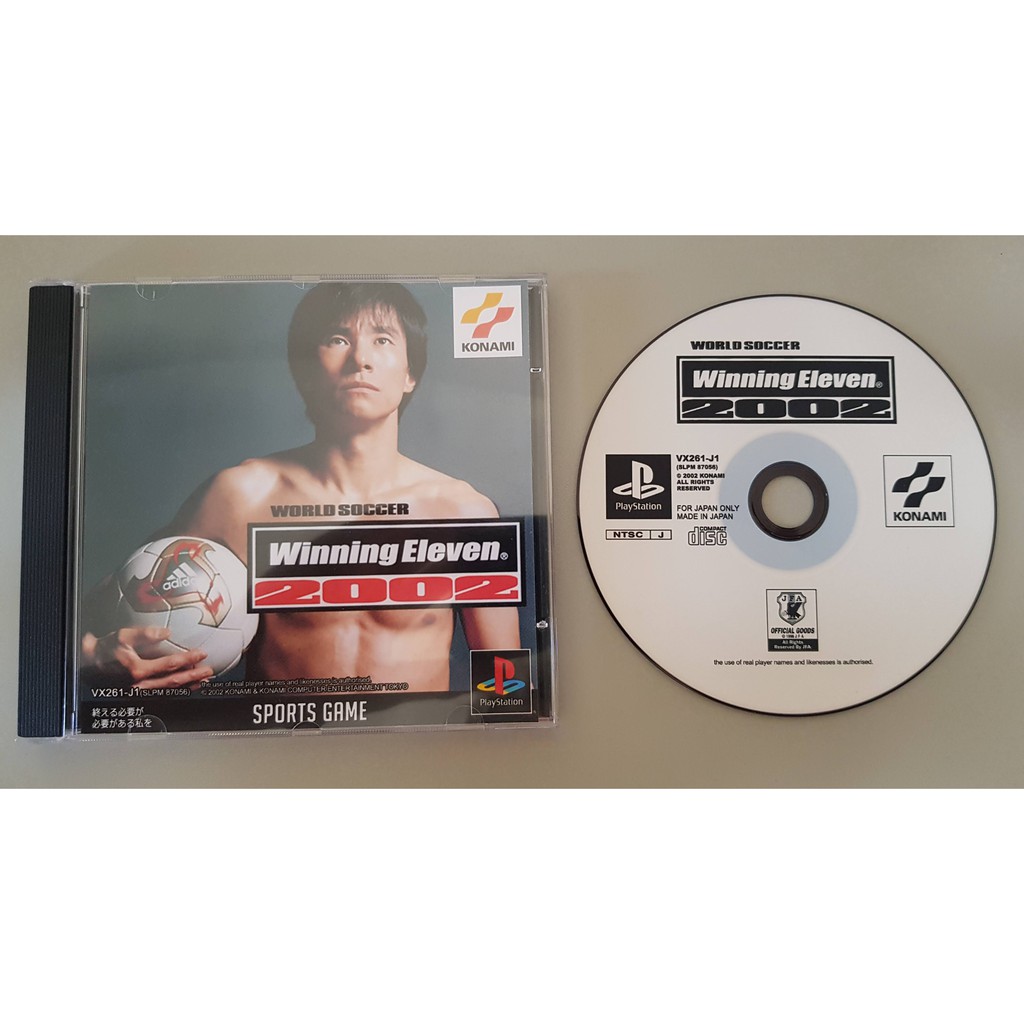 PS1 - Winning Eleven 2002 - Leia a descrição