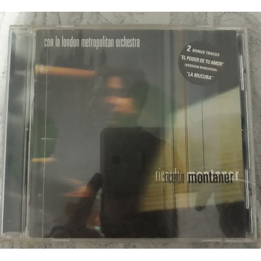 CD RICARDO MONTANER CON LA LONDON METROPOLITAN ORCHESTRA - EM ÓTIMO ESTADO
