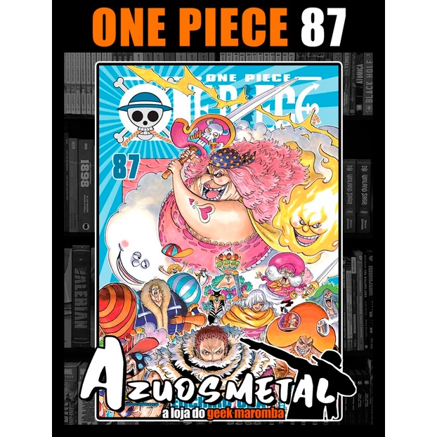 One Piece Vol 87 Manga Panini Shopee Brasil