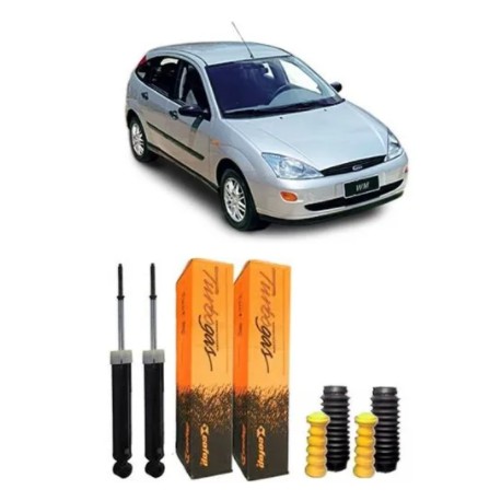 Par Amortecedor Traseiro Cofap + Kit Ford Focus 2000 A 2008 em Oferta na Shopee