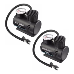 Kit 2 Compressor de Ar Automotivo Multilaser 12v 250PSI