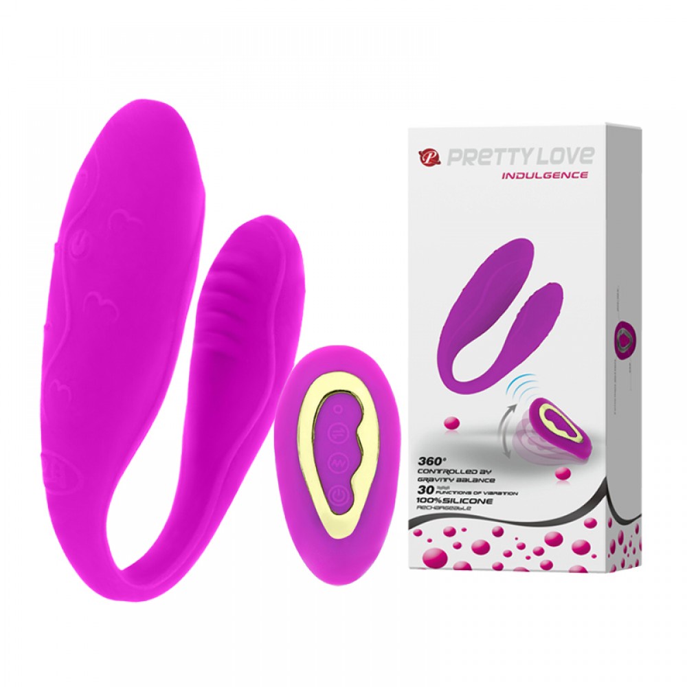 Vibrador Para Casal Com Controle Wireless Sense Motion Com 30 Modos De Vibração Pretty Love 3463