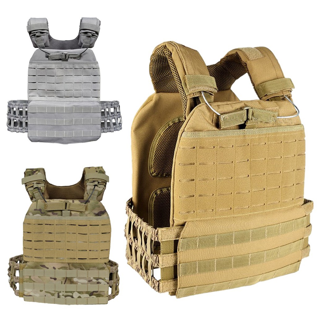 Colete Tático De Peso Ajustável Para Treinamento Crossfit Sport | BeeCost