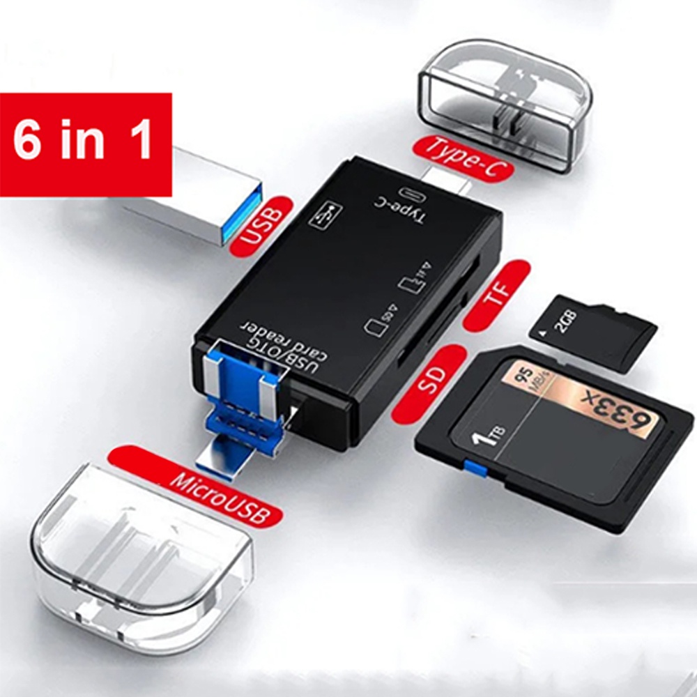 LETTORE ADATTATORE Scheda di memoria Micro SD TF Tipo type C USB OTC a USB 3.0