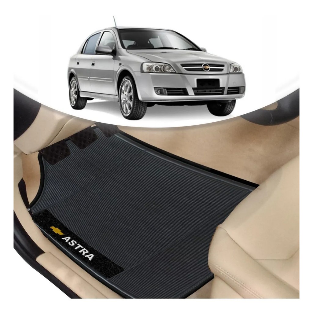 Tapete Borracha Automotivo Preto Gm Astra 4 Peças Barato