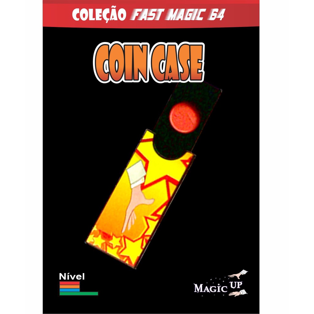 Mágica Coin Case- Magica da moeda -  Fast Magic Nº 64