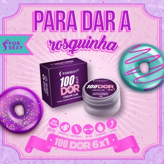Pomada para sexo anal 100dor - Lubrificante Anal Anestésico 100 Dor 4G For Sexy