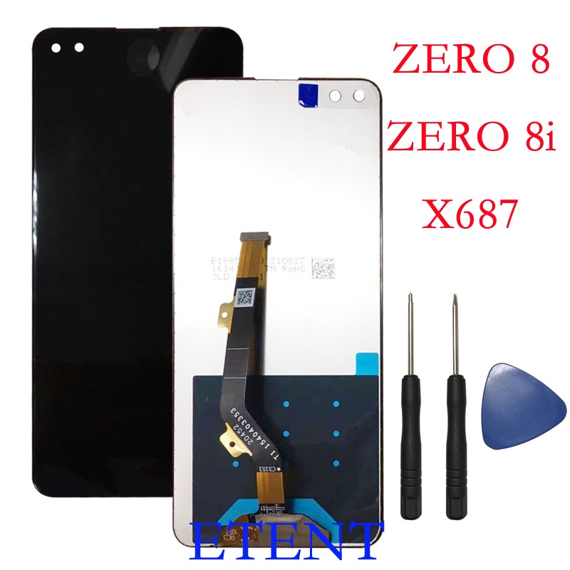 Tela Frontal Display Lcd Touch Completo Infinix Zero X Zero I