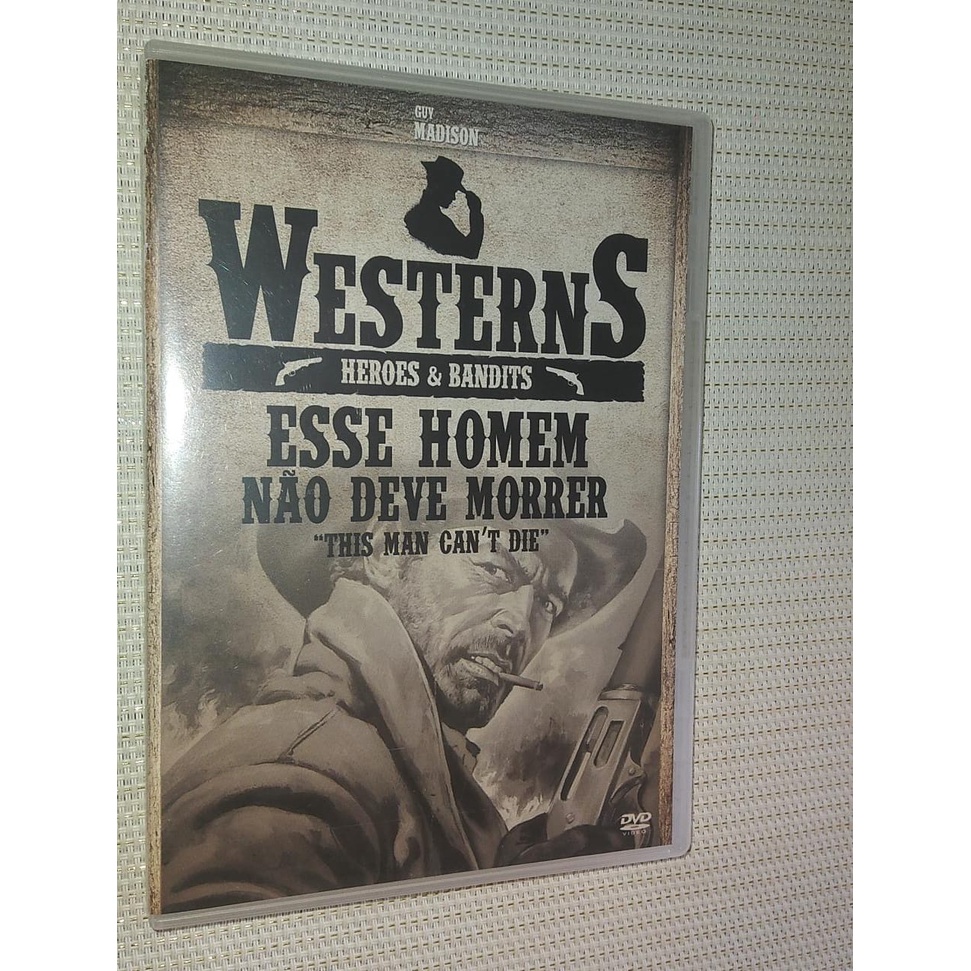 Dvd Westerns - Heroes & Bandits - Esse Homem Não Deve Morrer ( 9098 )
