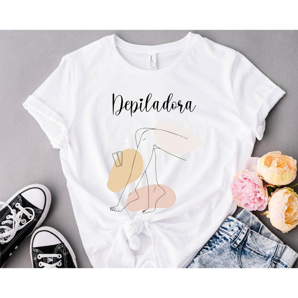 Blusa T-shirt Feminina Depiladora