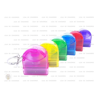 CARIMBO PERSONALIZADO chaveiro diversas cores em Oferta na Shopee