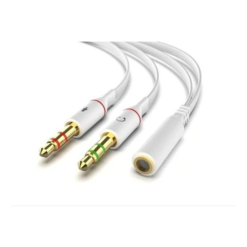 Cabo Adaptador P3 P2 Combo P/ Fone E Microfone Headset Pretp