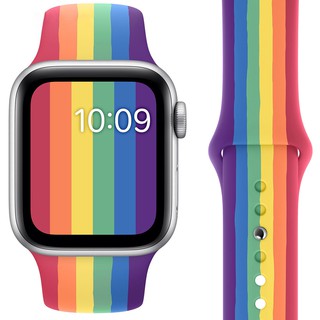 rainbow apple watch band 44mm